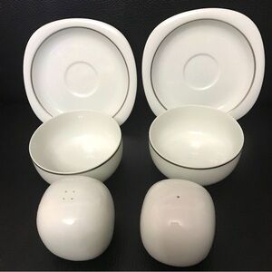 Rosenthal Suomi 6 pc set white. Excellent!